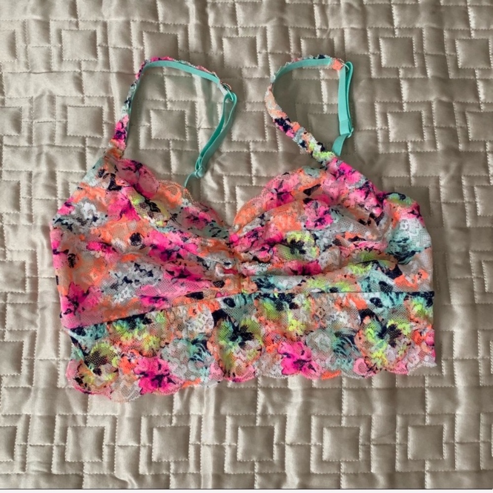 PINK Lace Bralette